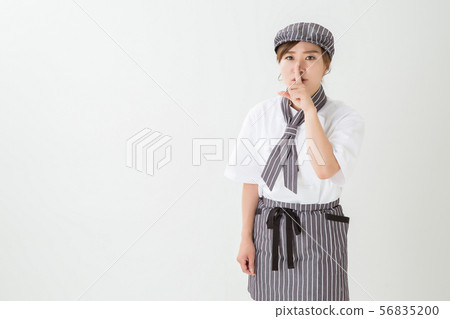 Woman in a coat 56835200