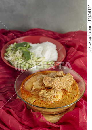 Massaman pork curry 56836543