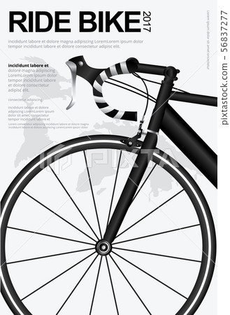 Cycling Poster Vector Illustration - Stock Illustration [56837277] - PIXTA