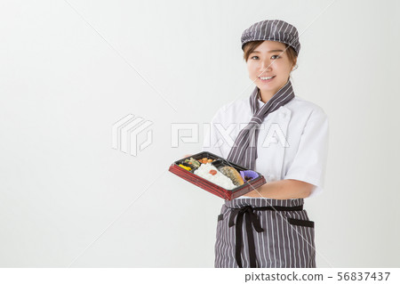 Woman in a coat Woman in a coat 56837437