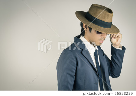 Young Asian Portrait Businessman Wear Sunglasses Young Asian Portrait Businessman Wear Sunglasses 56838259