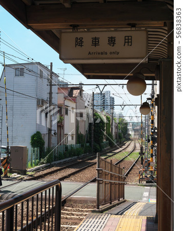 Toden Arakawa Line Minowabashi Station stop Toden Arakawa Line Minowabashi Station stop 56838363