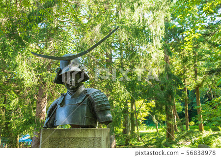 日期Masamune雕像，仙台 56838978