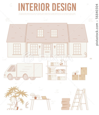 Informative Flyer Inscription Interior Design. Informative Flyer Inscription Interior Design. 56840304