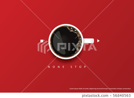 Coffee Poster Advertisement Flayers Vector 56840563