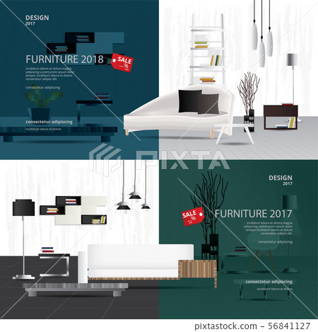2 Banner Furniture Sale Advertisement Flayers 56841127