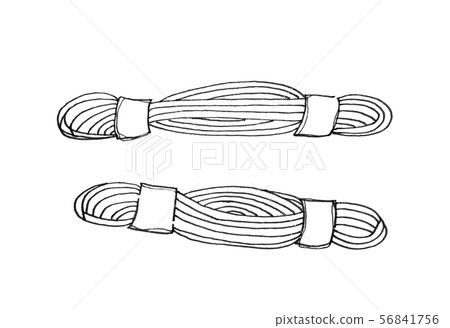Embroidery thread monochrome - Stock Illustration [56841756] - PIXTA