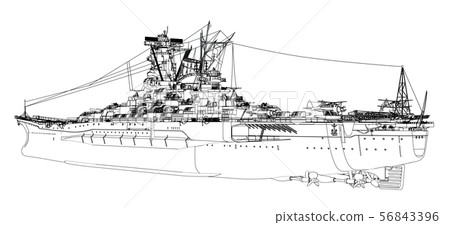 Battleship Yamato 56843396