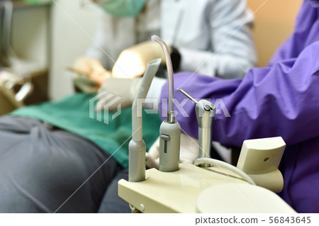 Dental care equipment, Background of dentist 56843645