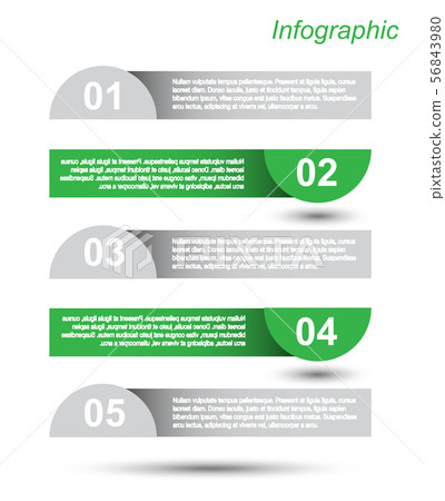 Info-graphic design template. 56843980