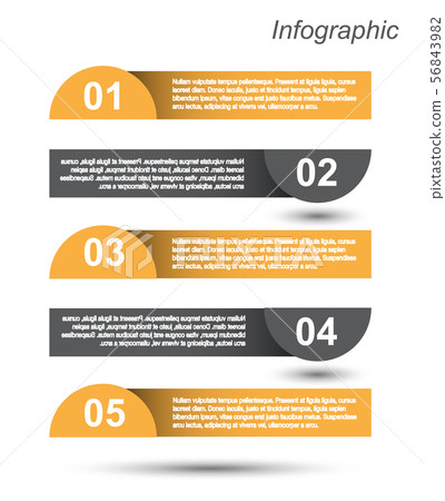 Info-graphic design template. Info-graphic design template. 56843982
