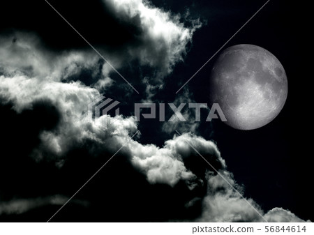 galaxy in a free space. 3D rendering 56844614