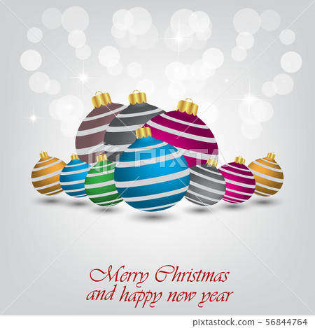 2020 Merry Christmas background. 56844764