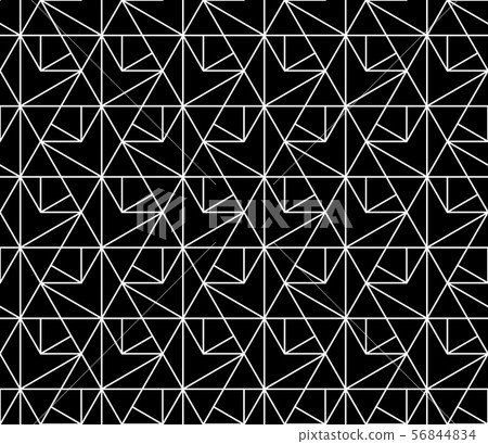 The geometric pattern with lines. Seamless vector - Stock Illustration ...