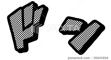 擬聲詞擬聲漫畫漫畫強大的聲音效果唐 56845604