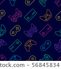 Vector seamless pattern background icon 56845834