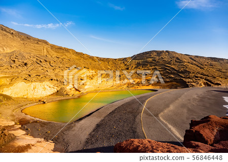 Green Lagoon El Golfo, Lanzarote, Canary Islands Green Lagoon El Golfo, Lanzarote, Canary Islands 56846448