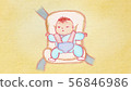 Baby seat baby sleeping 56846986