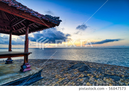 Morning of Nusa Dua in Bali Morning of Nusa Dua in Bali 56847573