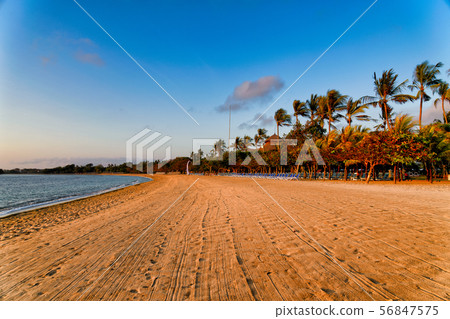 Morning of Nusa Dua in Bali Morning of Nusa Dua in Bali 56847575