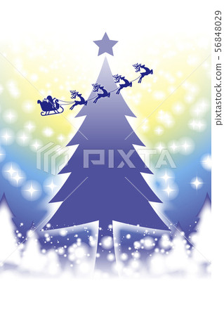 Vector Illustration Background Christmas Card Stock Illustration