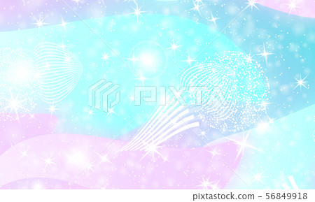 Fairy background. Unicorn pattern. 56849918