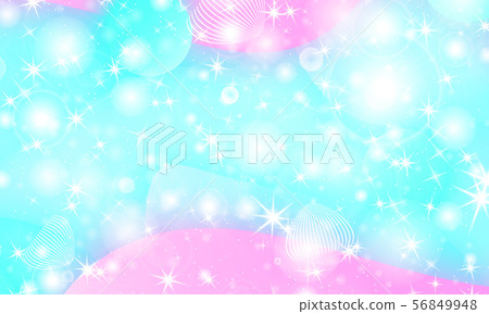 Fairy background. Unicorn pattern. 56849948