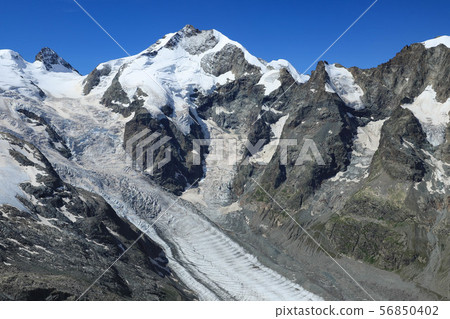 Piz Bernina from the Diavolezza view 56850402