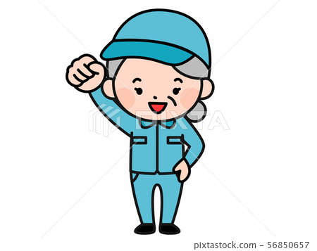 Worker grandmother Worker grandmother 56850657