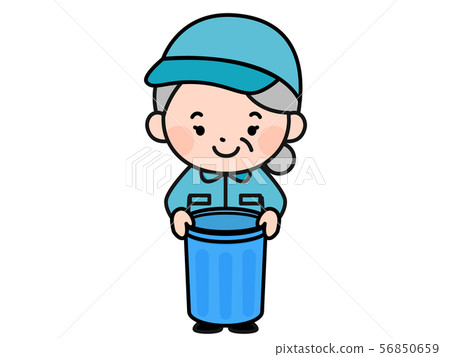 Cleaning lady Cleaning lady 56850659