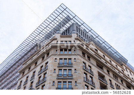 High rise building in the center of Brussels, 56852628