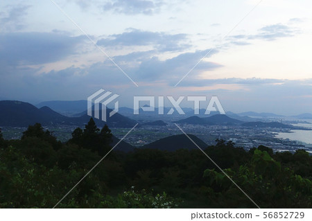 Mountains and plains in Shikoku Mountains and plains in Shikoku 56852729