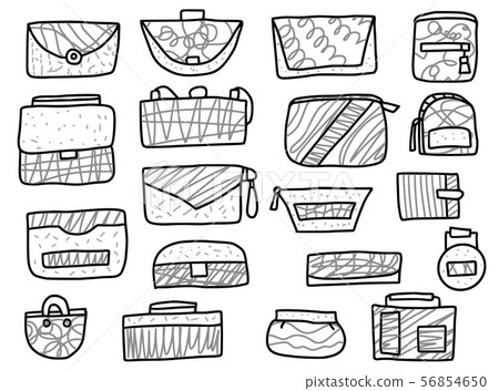 Set of handbags. Vector illustration. Set of handbags. Vector illustration. 56854650