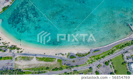 Bahamas Travel Photo Material Aerial Shooting Ship Sea Drone Bahamas Travel Photo Material Aerial Shooting Ship Sea Drone 56854769