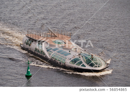 Water buses operating in Tokyo Bay 56854865