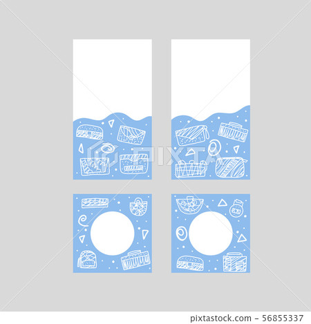 Set of handbags. Vector illustration. Set of handbags. Vector illustration. 56855337