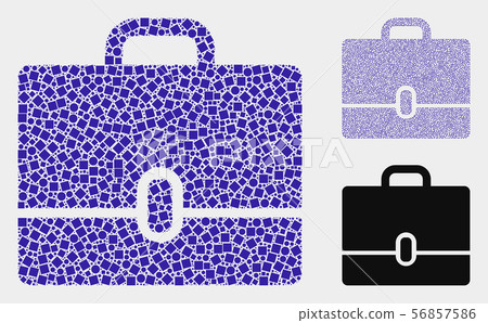 Case Icon Collages of Squares and Circles 56857586