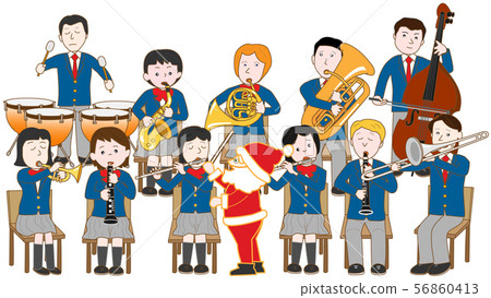 Christmas Concert - Stock Illustration [56860413] - PIXTA