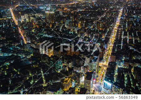 Beautiful architecture building taipei city 56863349