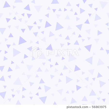Violet triangle pattern. Seamless vector 56863975