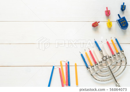 Hanukkah/ Chanukah Jewish holiday background Hanukkah/ Chanukah Jewish holiday background 56864073