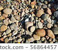 Large sea pebbles. 56864457