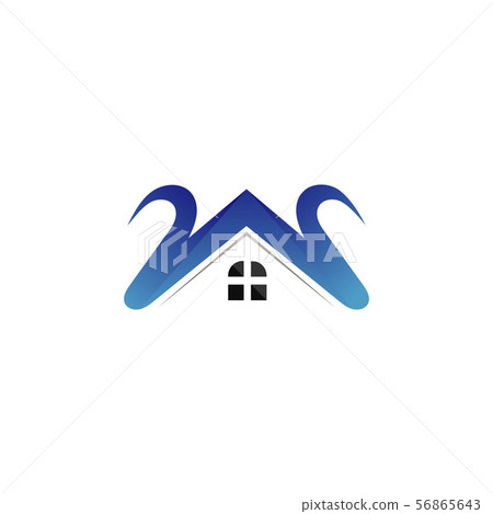W letter  Home logo and symbol 56865643
