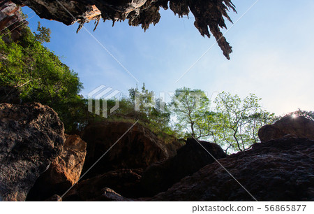 Famous Phranang cave at Raylay Railay Beach Krabi Famous Phranang cave at Raylay Railay Beach Krabi 56865877