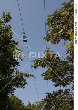 2 may 2009 cable car  on Lantau Island 56866326