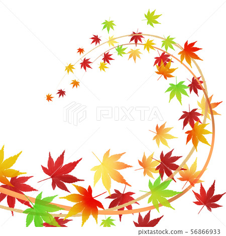 秋叶日式日式日式背景秋叶日式花纹日本日式花纹格子框架 图库插图