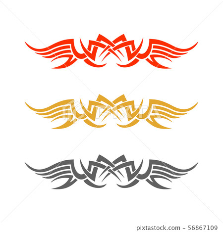 Car Bike Vehicle Graphics, Vinyls Decals vector 56867109