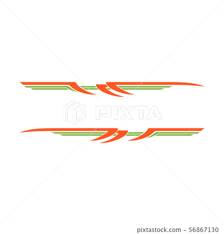 Car Bike Vehicle Graphics, Vinyls Decals vector 56867130