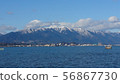 琵琶湖的雪山 56867730