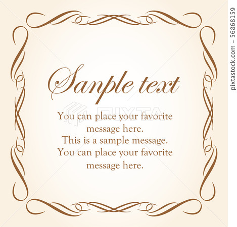 Gorgeous and antique frame design Gorgeous and antique frame design 56868159